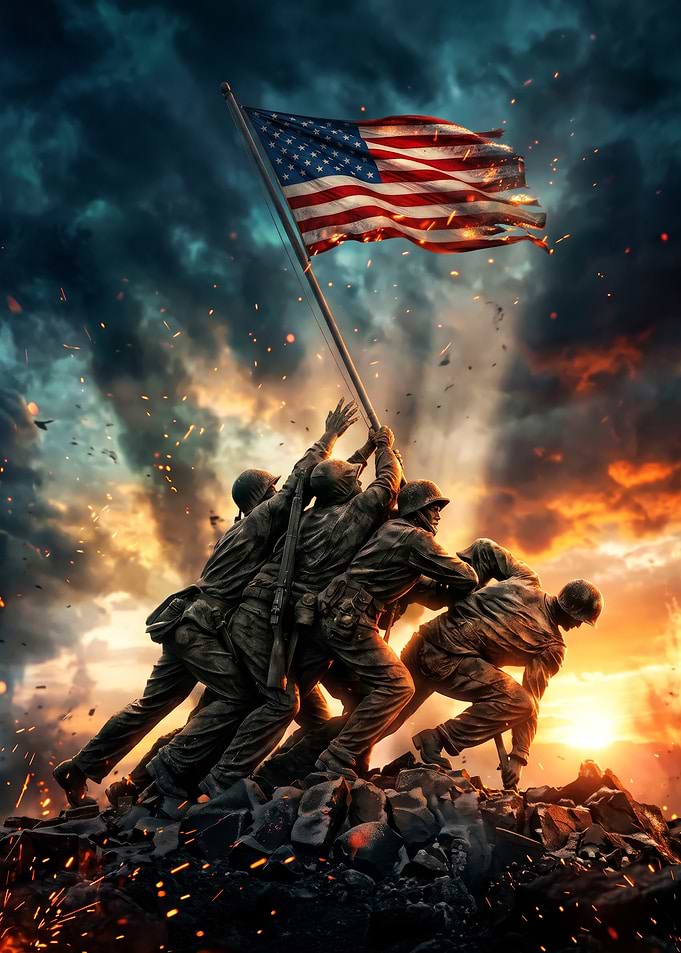 Flag Raising Tribute