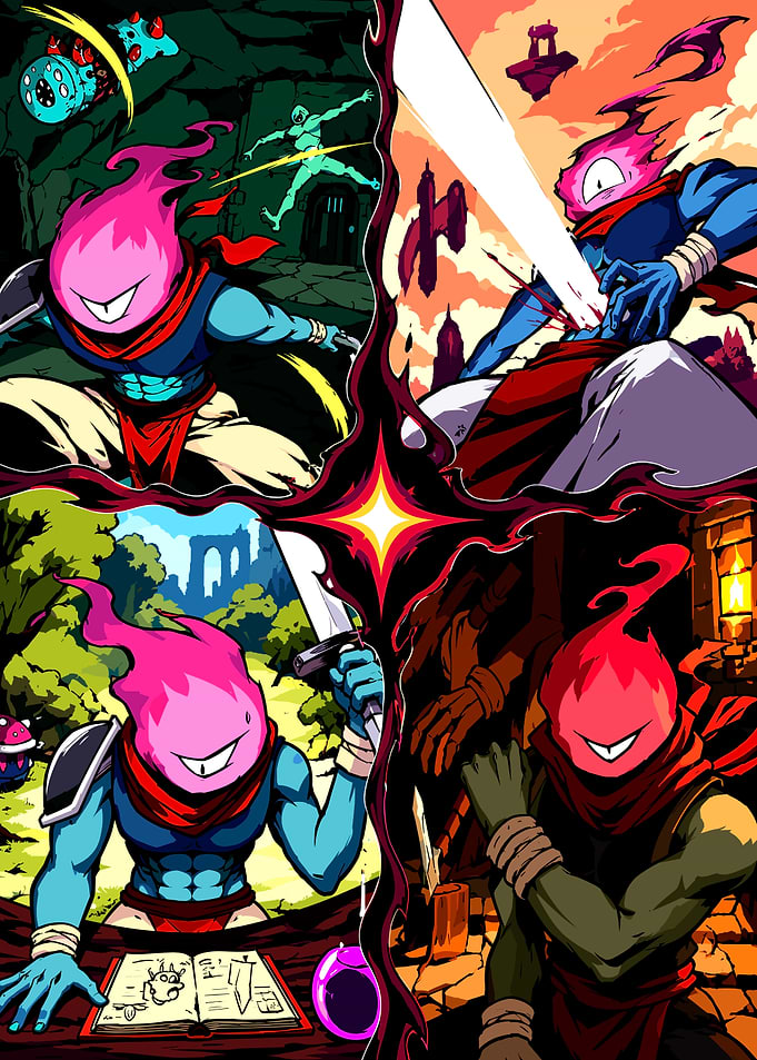 Dead Cells The Beheaded Collage