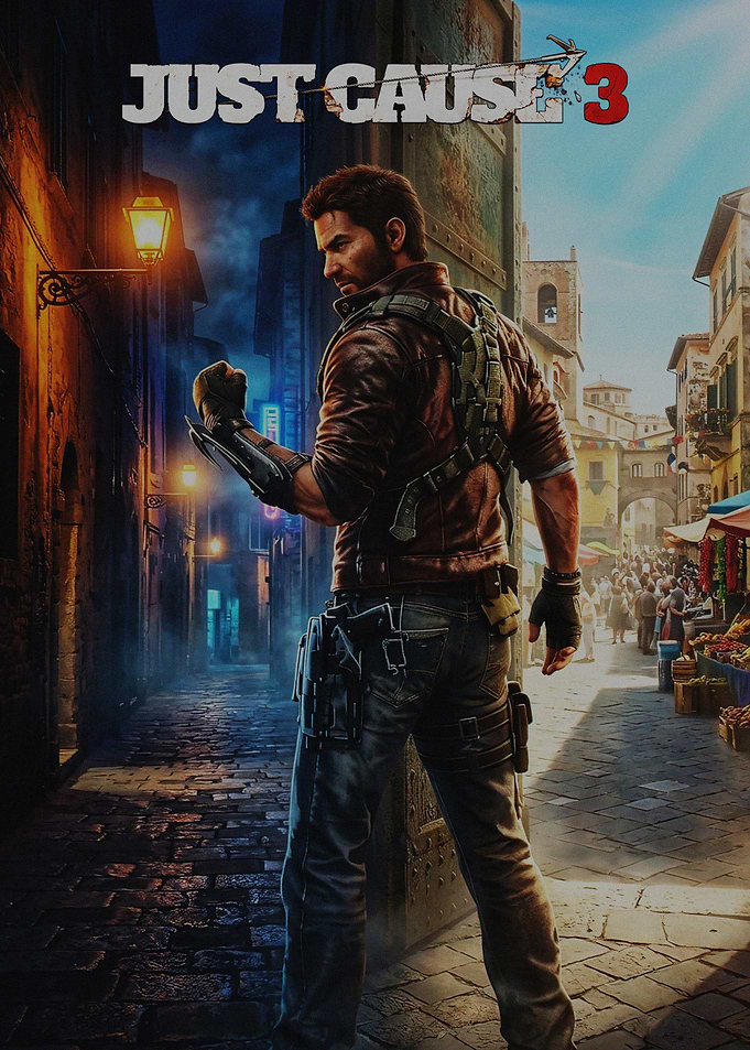 Just Cause 3 Rico Rodriguez Poster