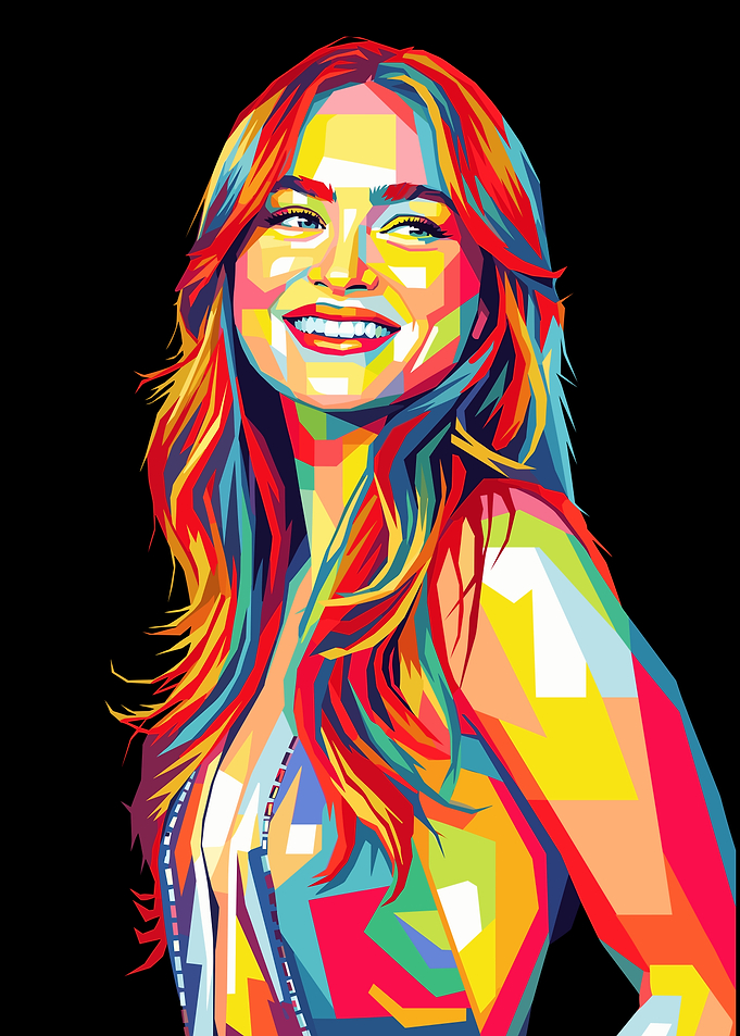 Sadie Sink Pop Art