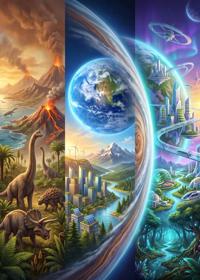 Evolution of Earth Through Time