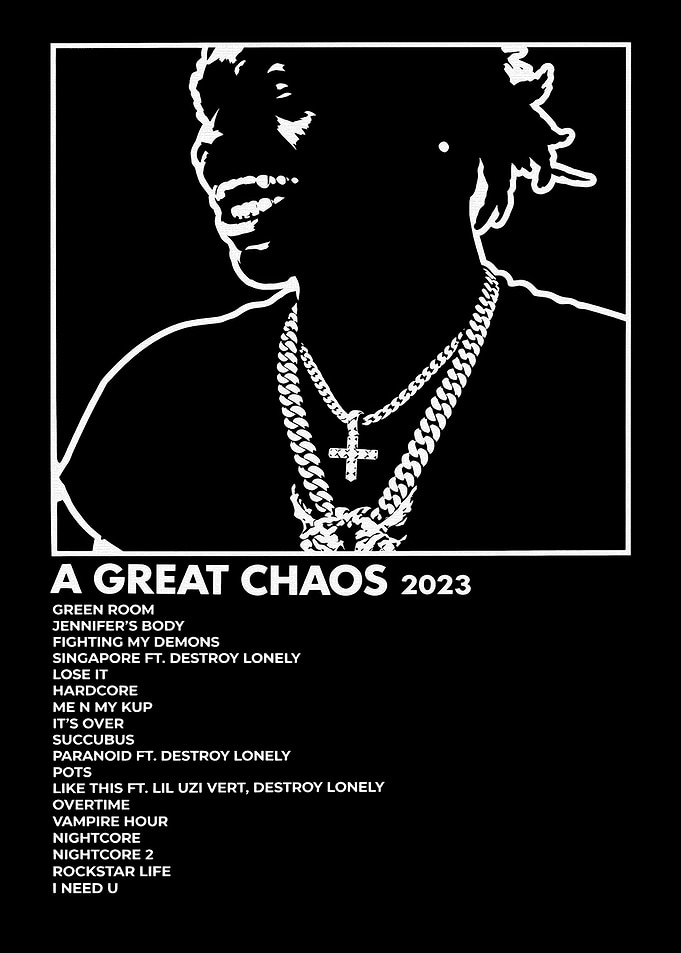 Ken Carson A Great Chaos Poster