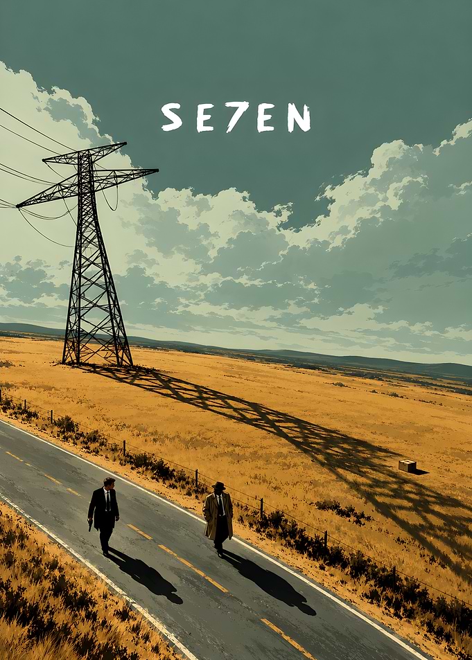 Se7en Movie Poster Art