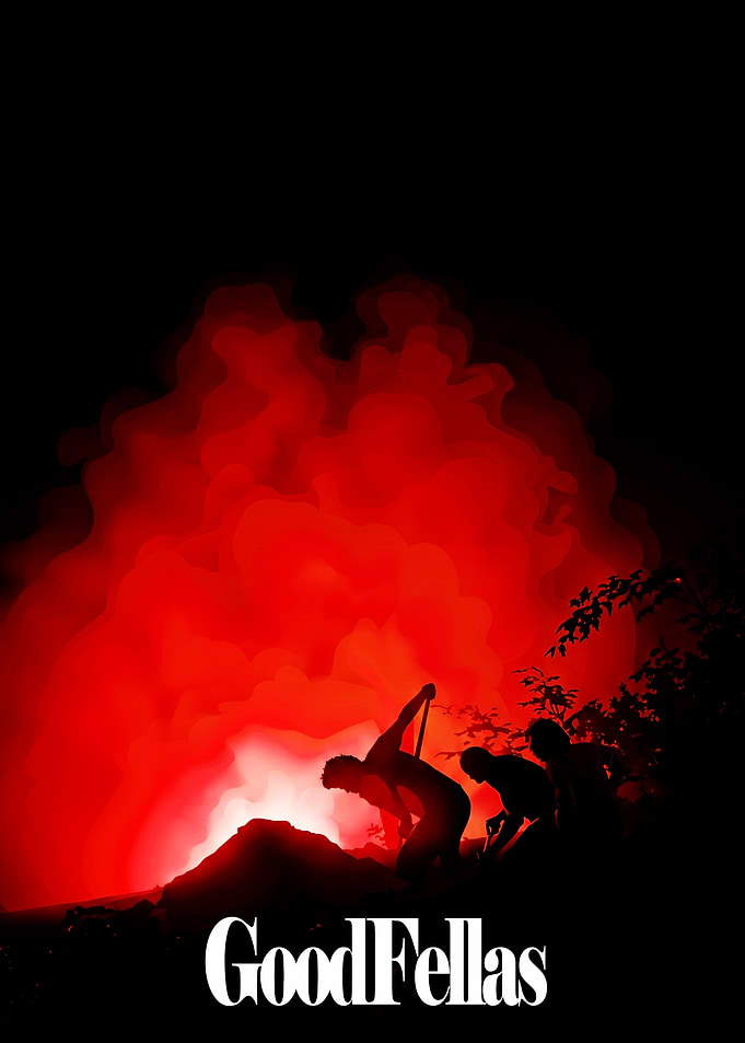Goodfellas Movie Poster Silhouette