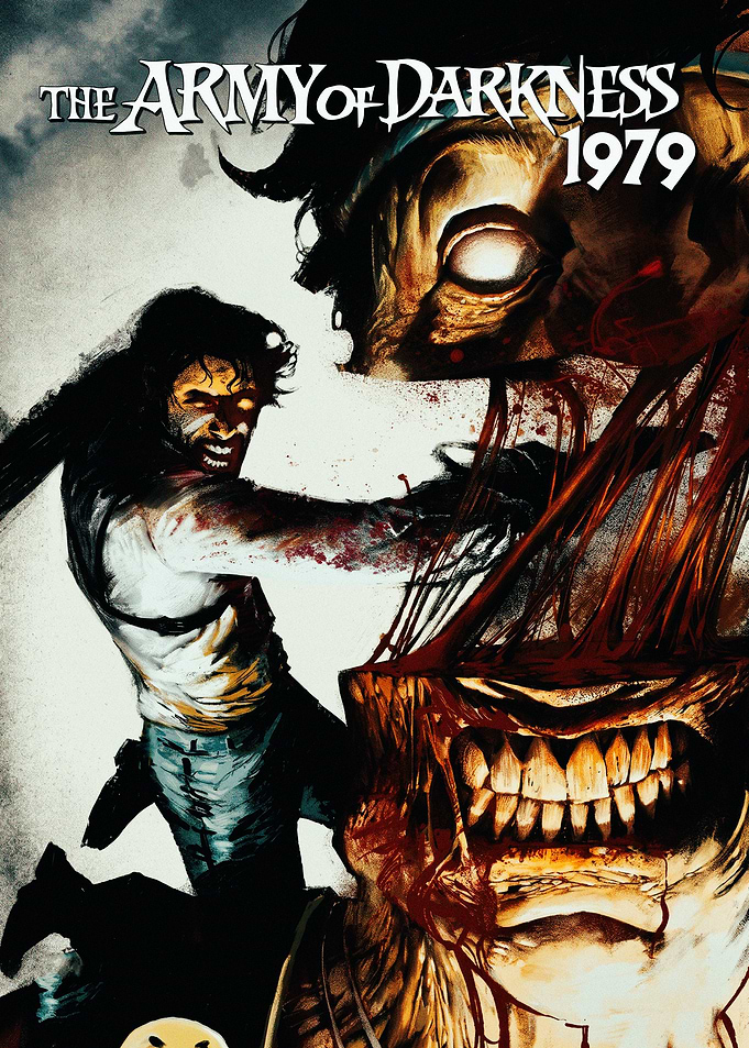 Army of Darkness Horror Comic Poster