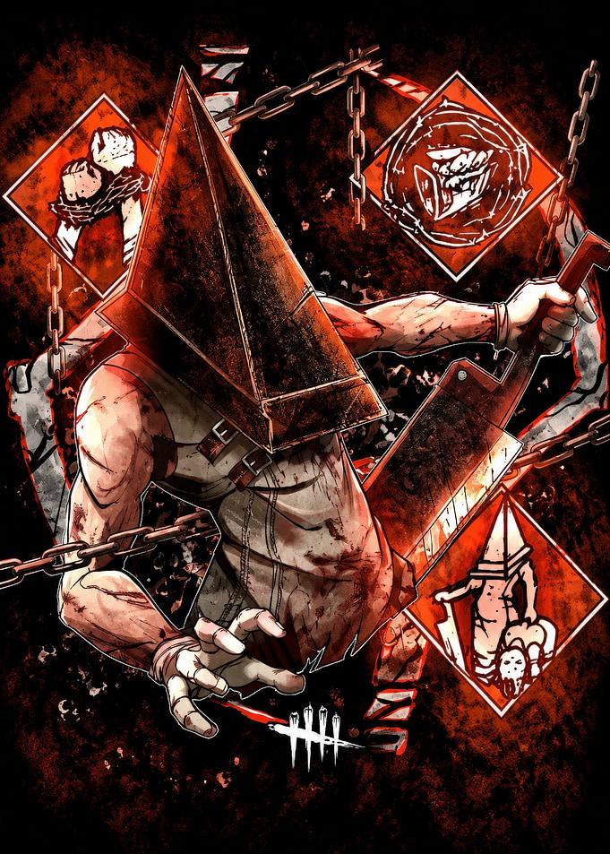 Pyramid Head Dead by Daylight Art