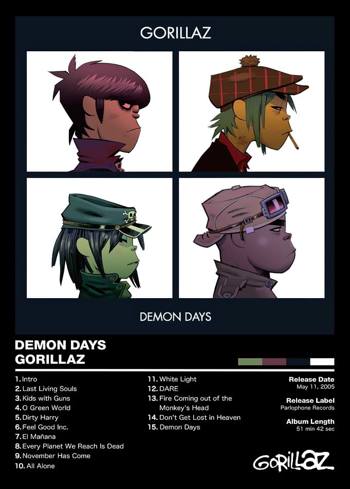 Gorillaz - Demon Days