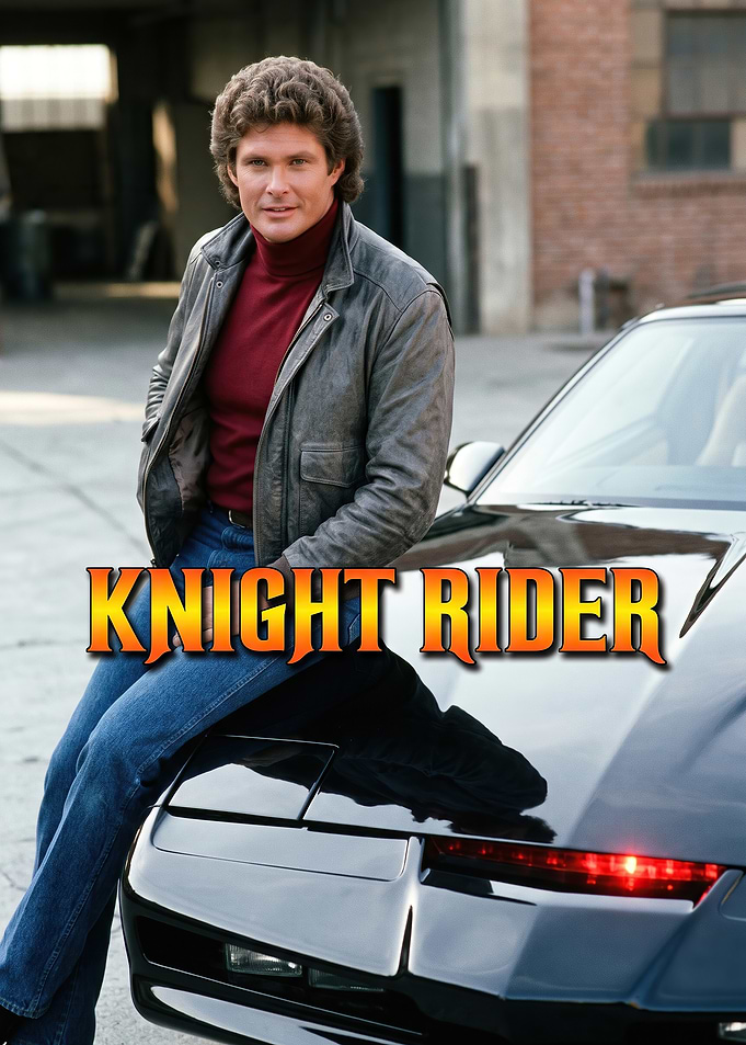 Michael Knight and KITT Knight Rider