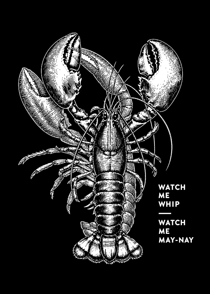 Watch Me Whip Lobster Graphic