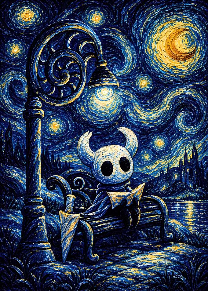 Hollow Knight Starry Night