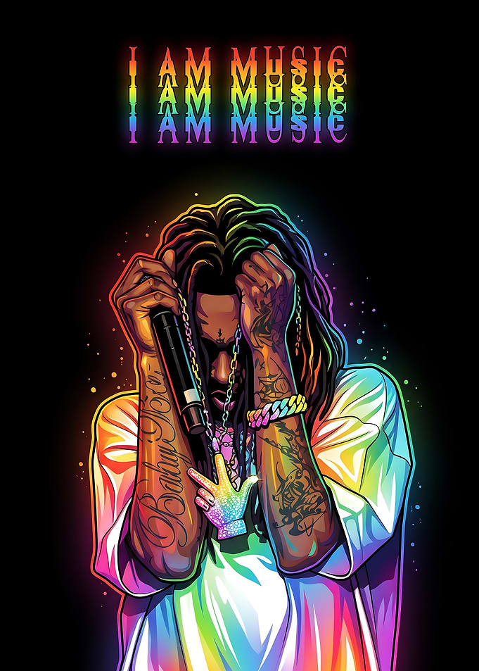 Lil Wayne I Am Music Poster