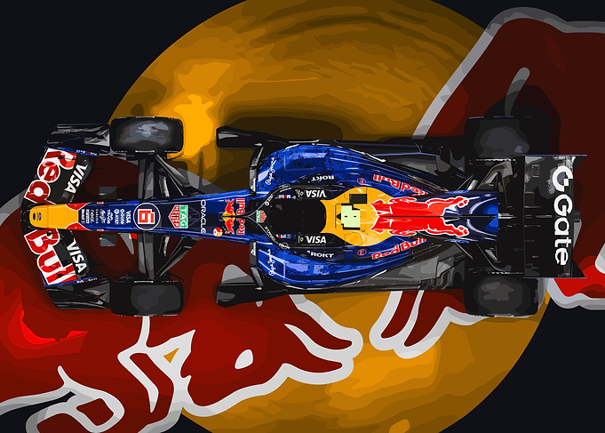Red Bull Formula 1 Racing Car