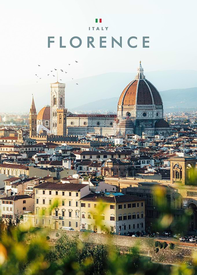 Florence Italy Travel Poster