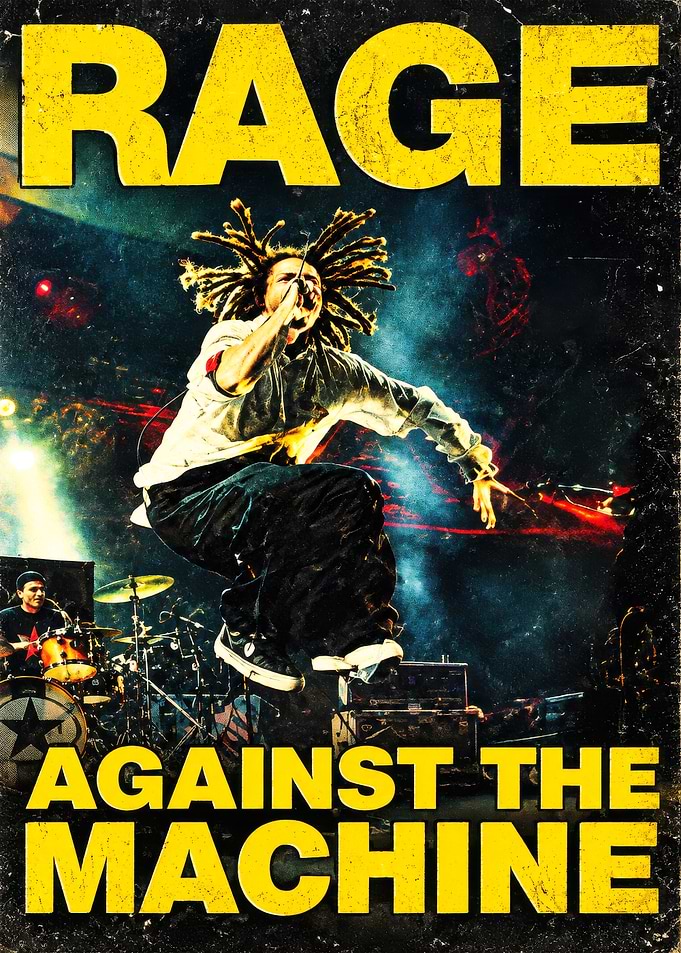 Rage Against the Machine Concert Poster
