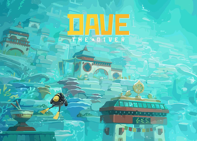 Dave the Diver Underwater Game Art