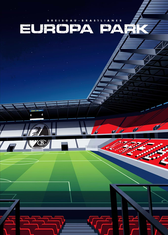 Europa-Park Stadion Freiburg Poster