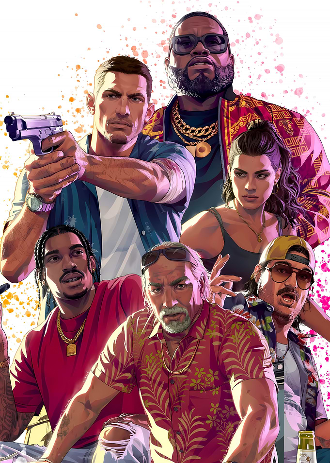 Grand Theft Auto V Character Ensemble
