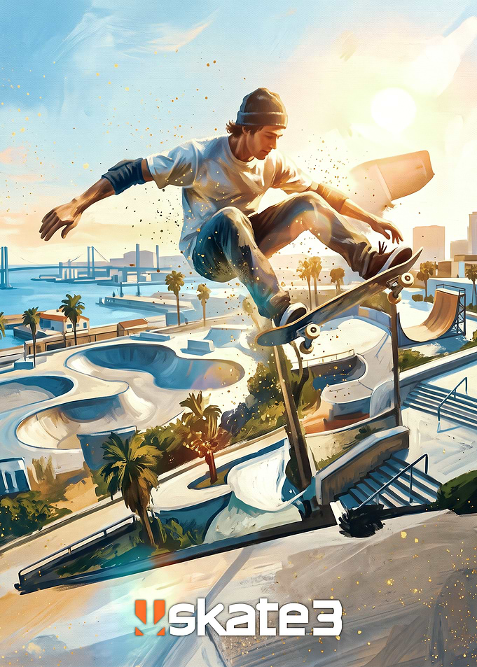 Skate 3 Video Game Cover Art