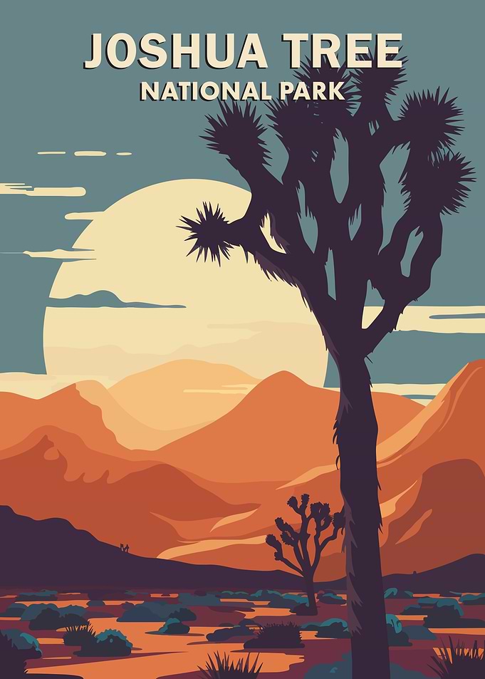 Joshua Tree National Park Poster