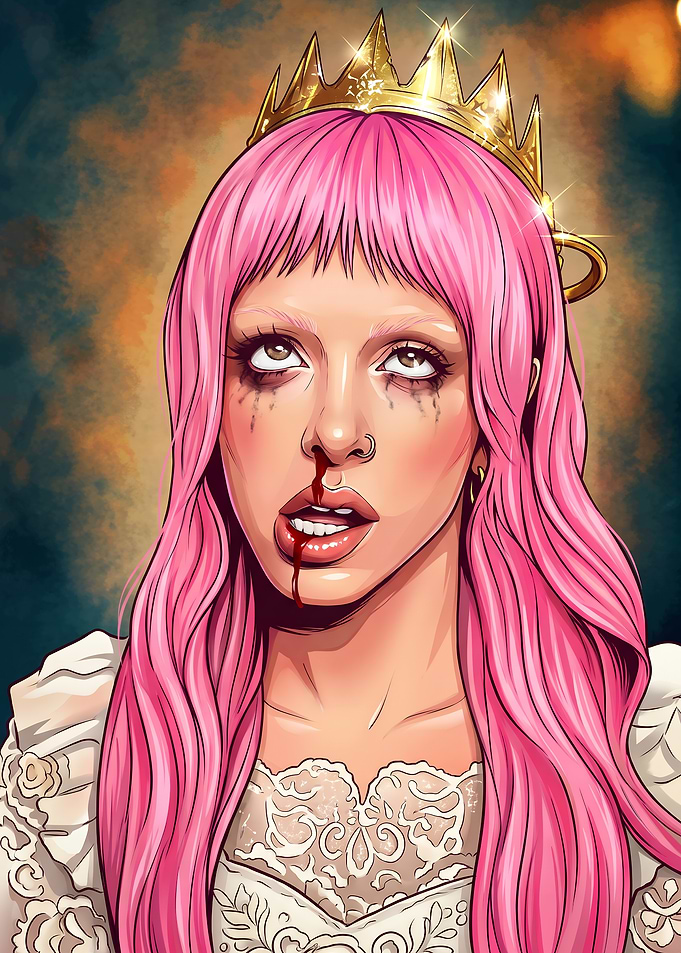 Melanie Martinez Princess with Nosebleed