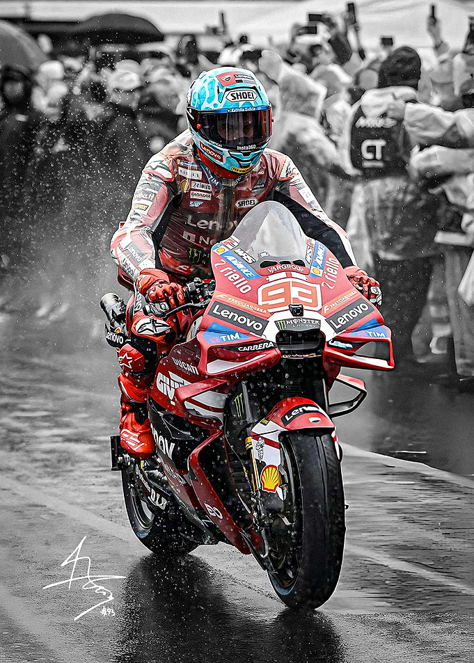 Marc Marquez Racing Ducati MotoGP