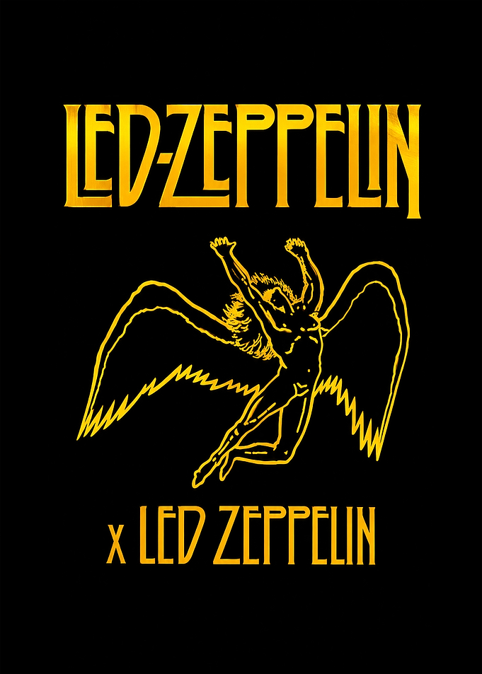 Led Zeppelin Icarus Logo Graphic