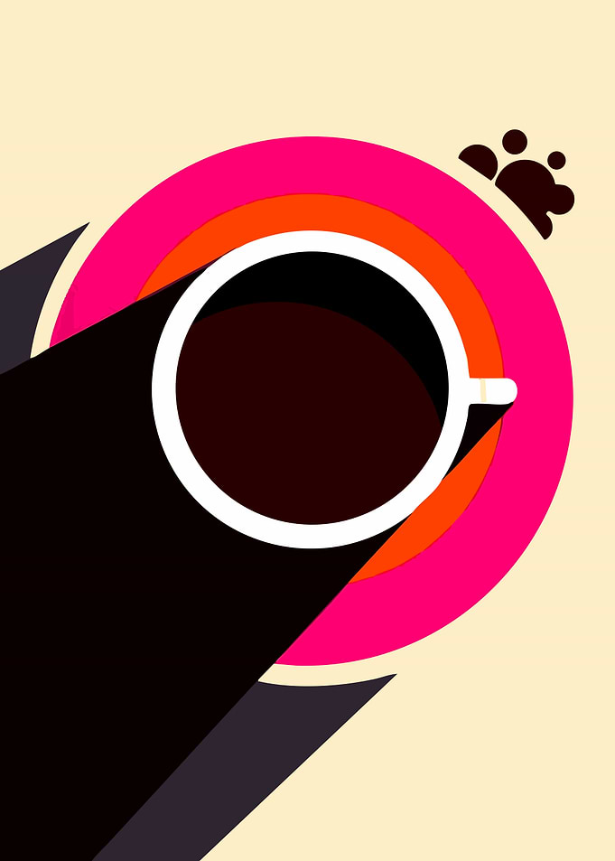 Minimalist Coffee Cup Illustration