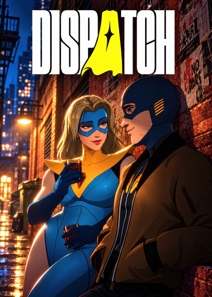 Dispatch Superhero Comic Book Cover