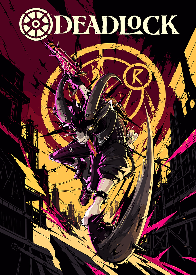 Deadlock Game Character Poster