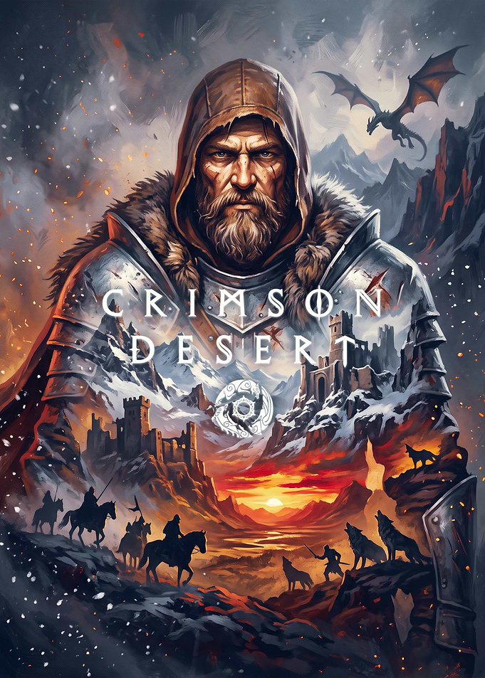 Crimson Desert Game Poster