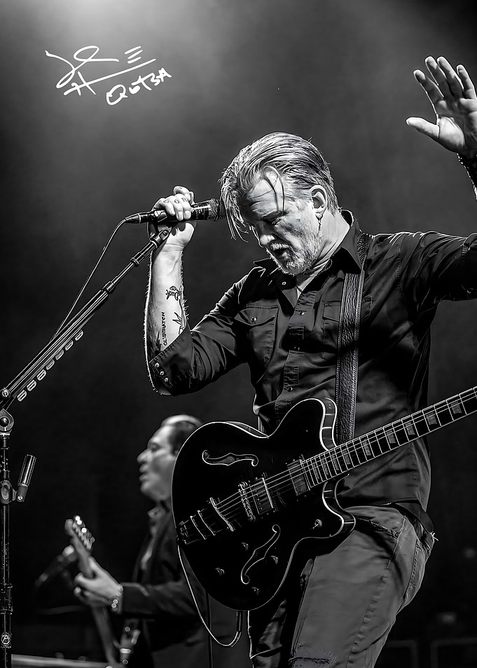 Josh Homme Performing Live on Stage