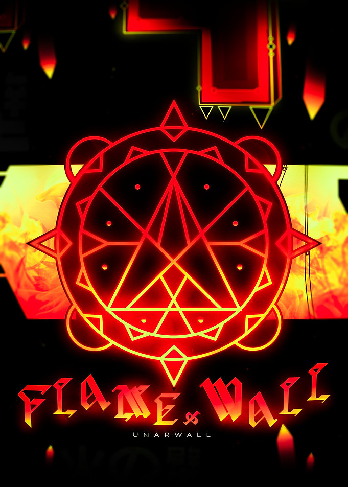 Flamewall by UNarwall & more Poster
