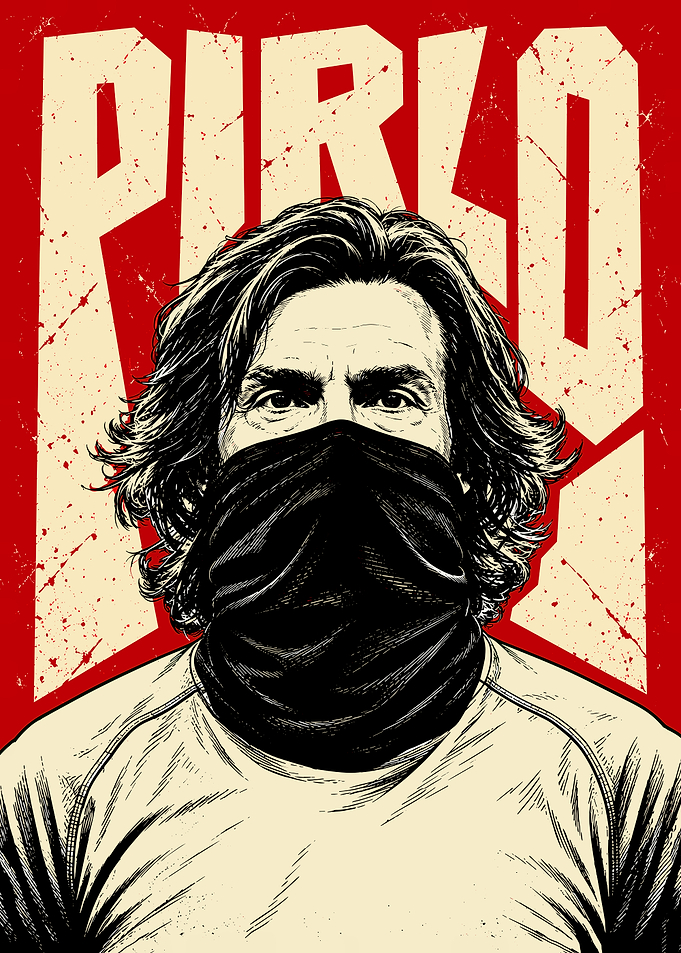 Andrea Pirlo Graphic Poster