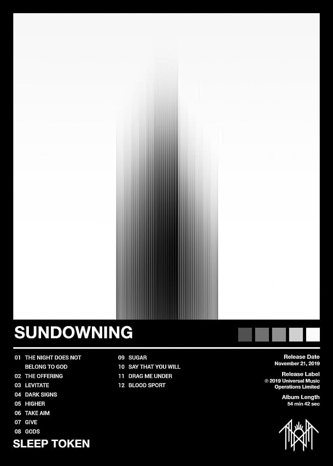 Sleep Token Sundowning Album Poster
