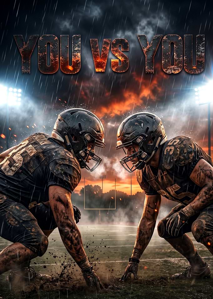 You vs You Football Motivation