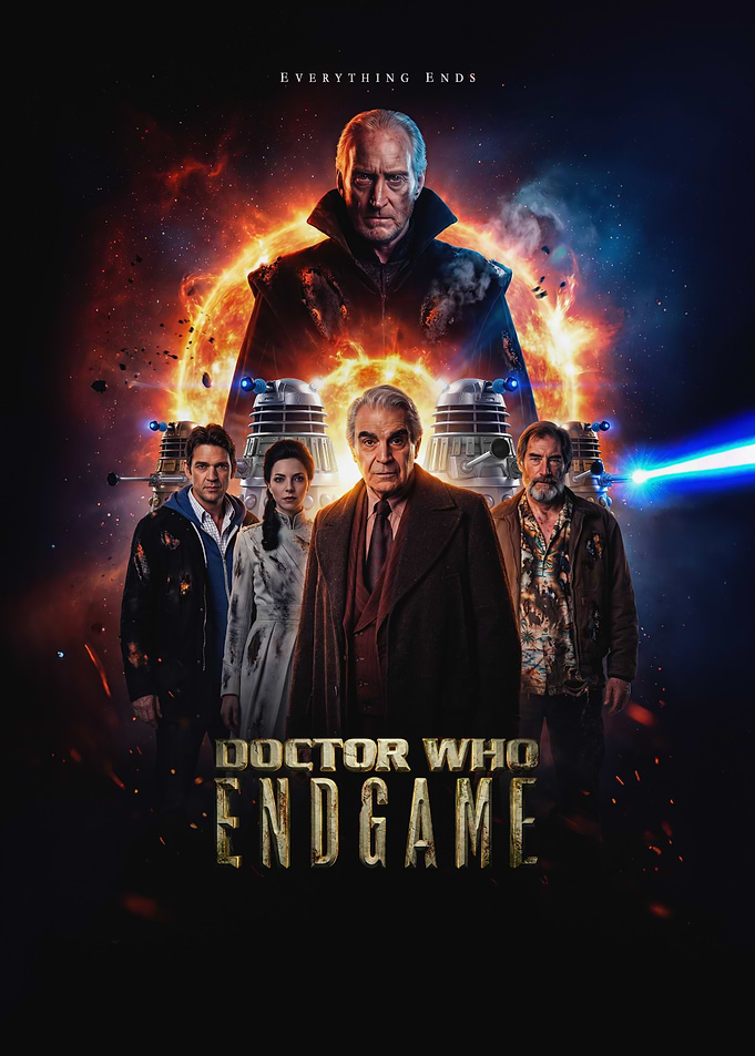 Doctor Who Endgame Fan Poster