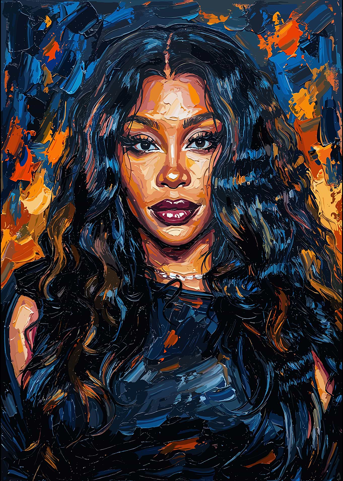 Impressionist Portrait of SZA