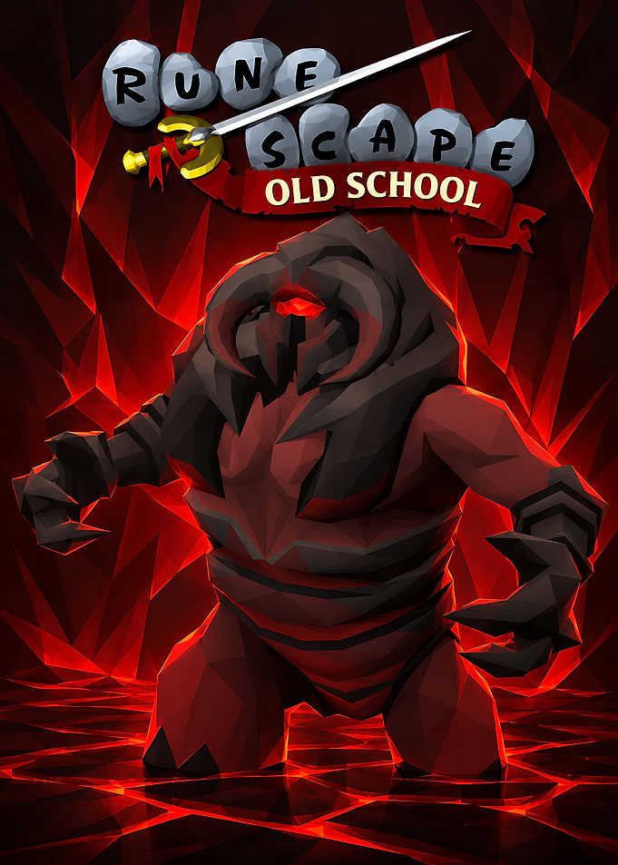 Old School RuneScape TzTok-Jad Poster