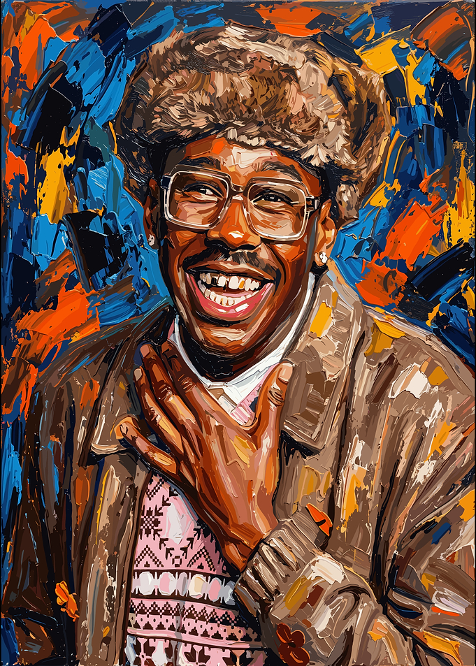 Tyler, the Creator Oil Painting Portrait