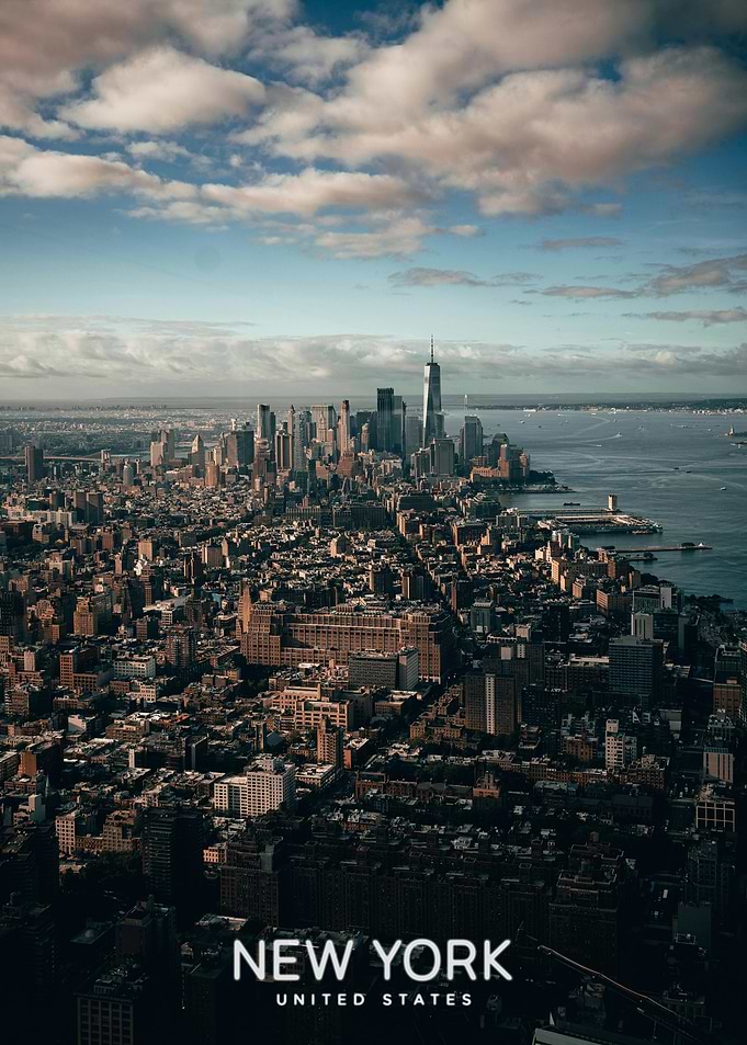 Aerial View of New York City