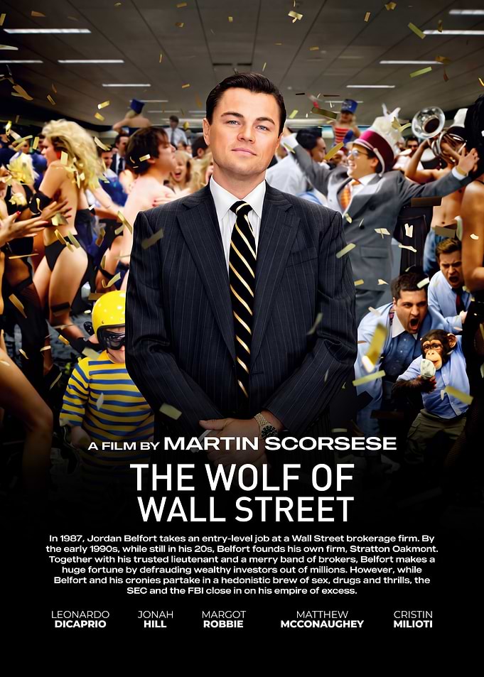 The Wolf of Wall Street Poster