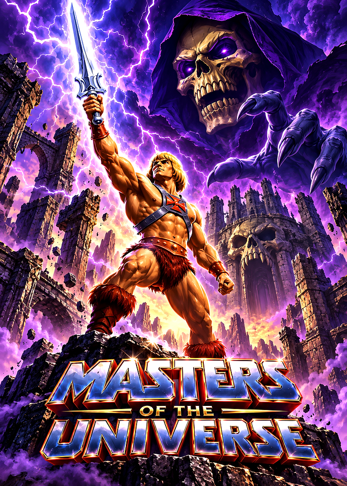 He-Man Masters of the Universe Poster