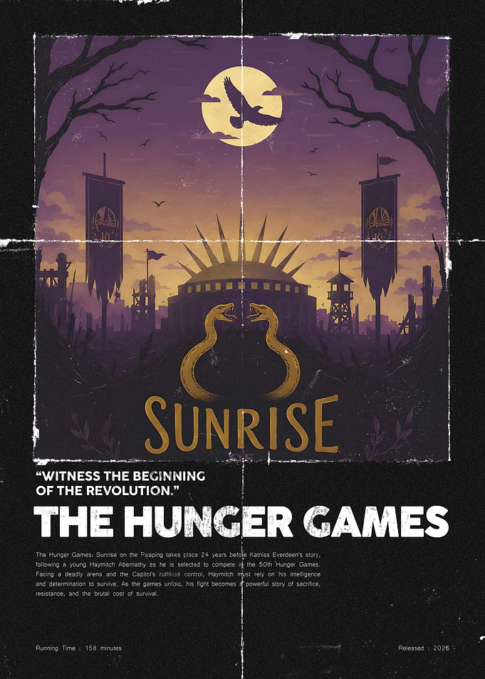 The Hunger Games Sunrise Movie Poster