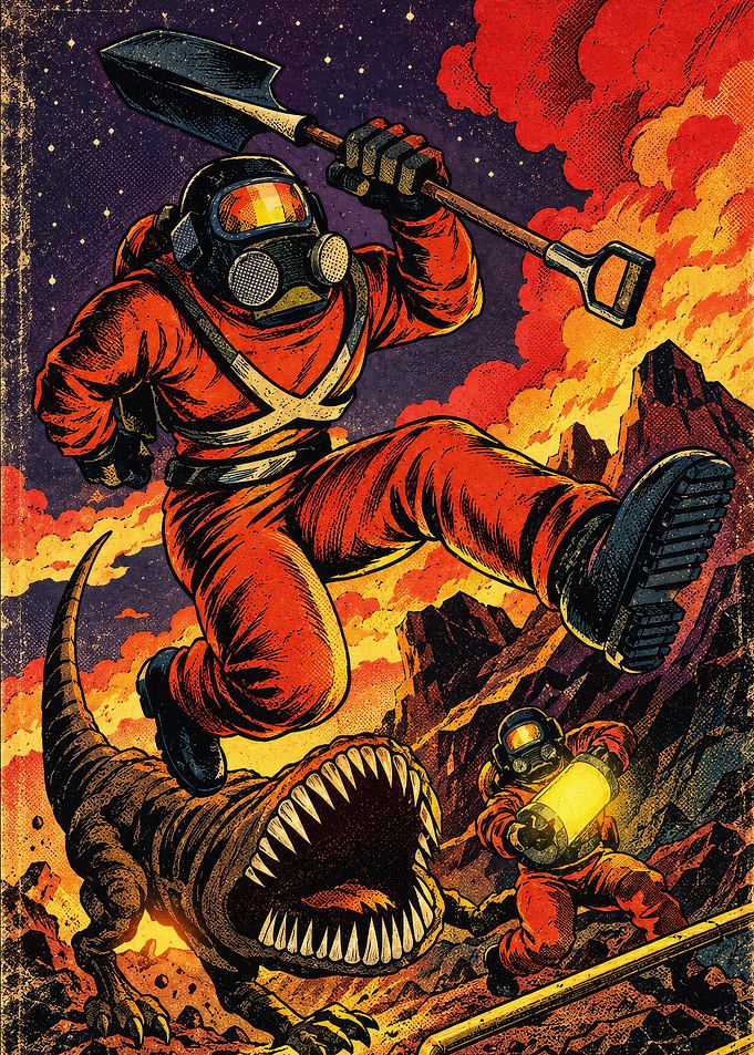 Lethal Company Fan Art Illustration
