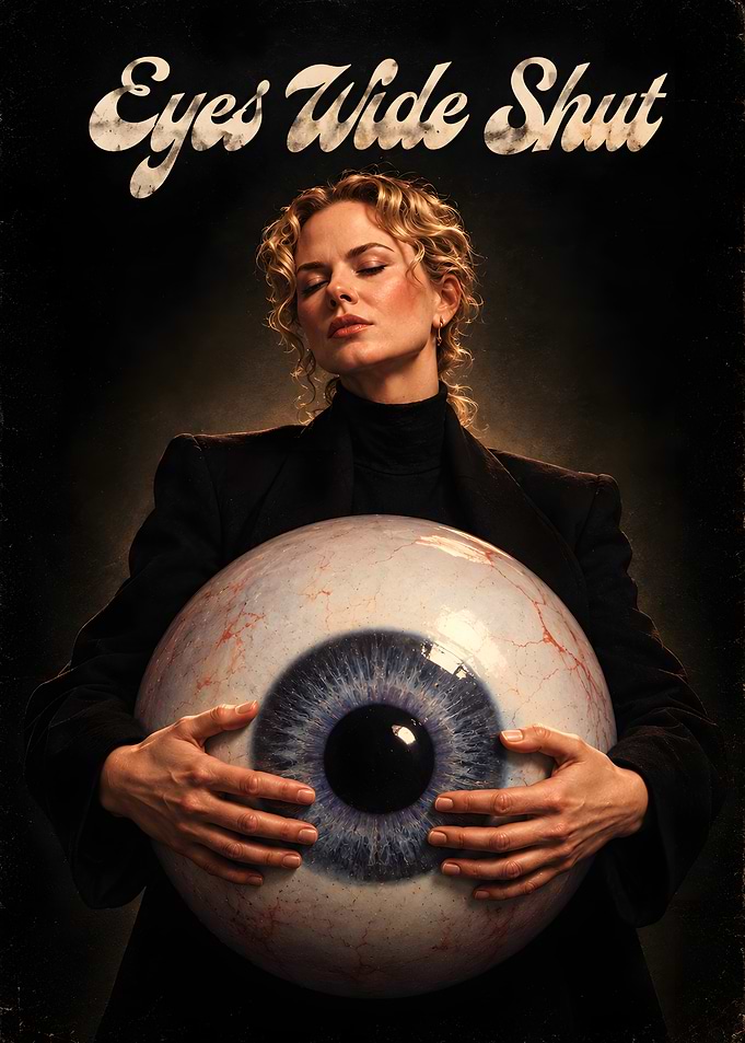 Eyes Wide Shut Surreal Portrait