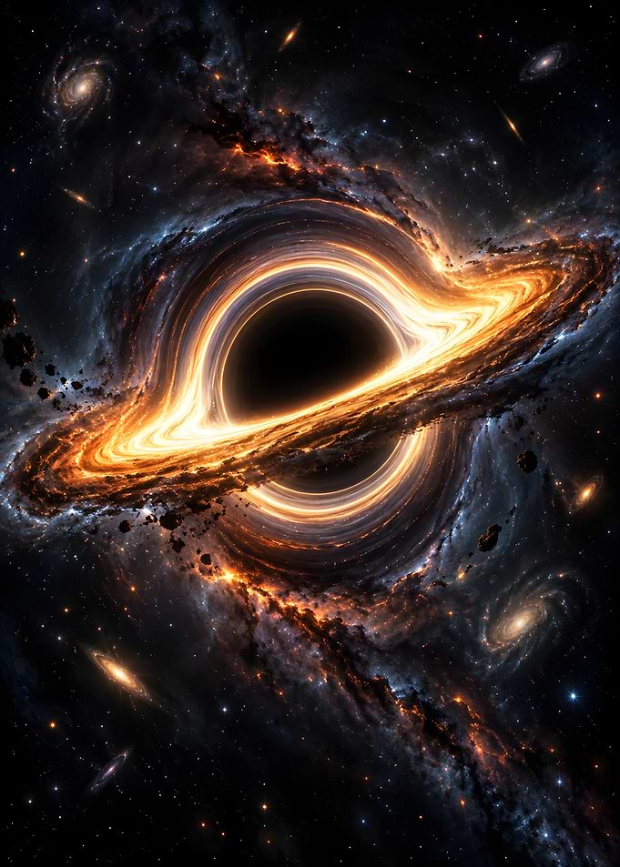 Event Horizon Cosmic Black Hole