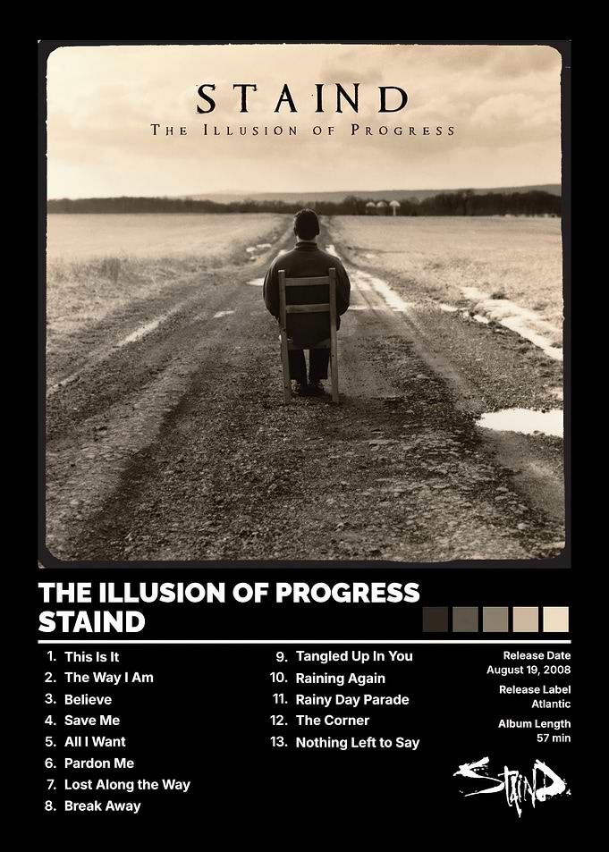 Staind The Illusion of Progress Poster