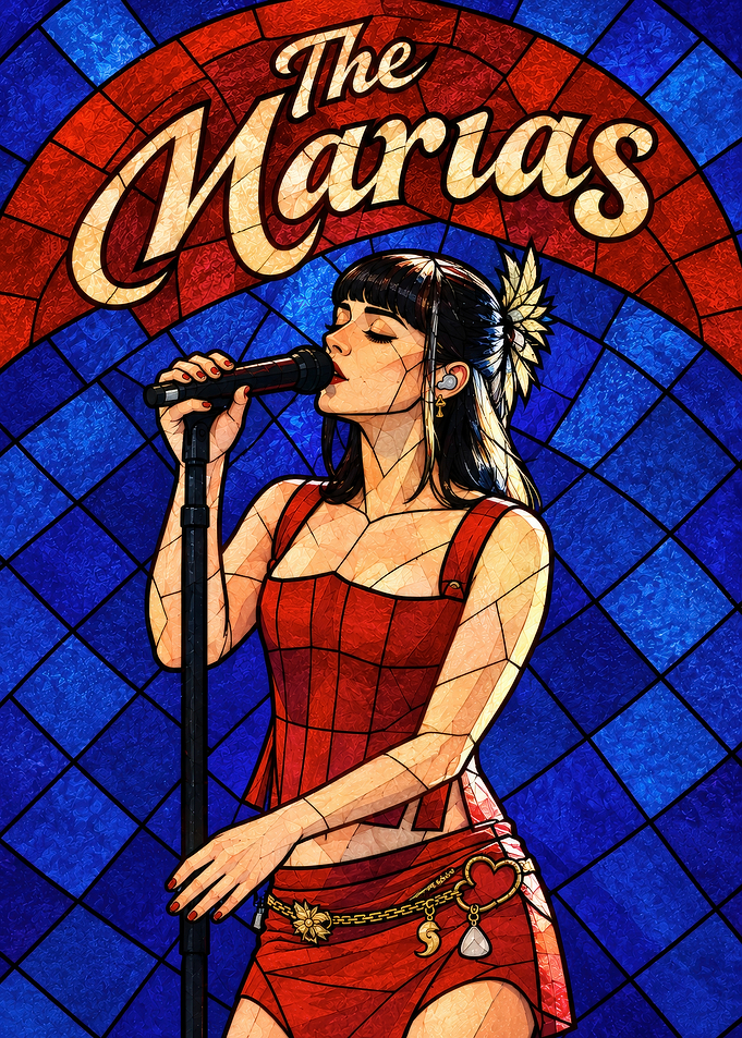 The Marias Stained Glass Art