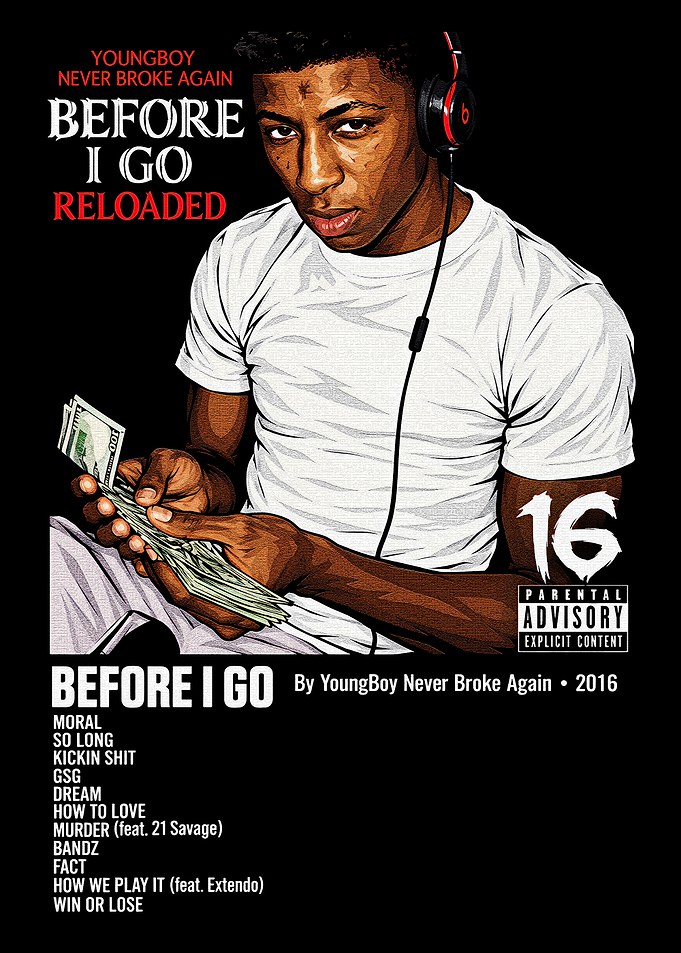 YoungBoy Never Broke Again Album Poster