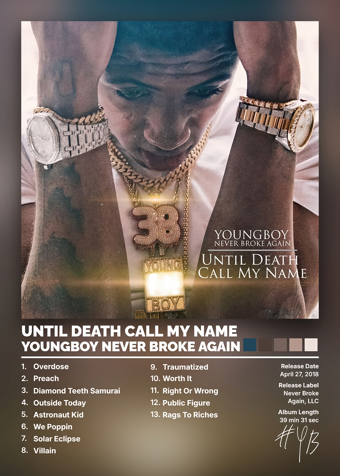 YoungBoy Never Broke Again Album Poster